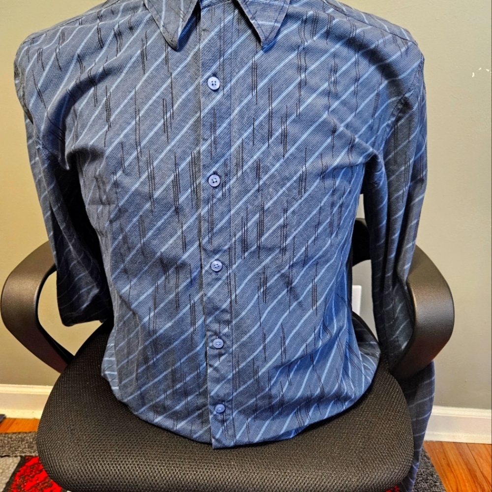 Vintage navy button down XL shirt.